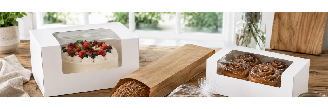 Verpackungen für Bäckereien und Konditoreien