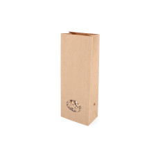 Spritzbeutel braun mit PE-Barriere und Sichtfenster 105x65x270 mm, 50er-Packung