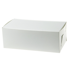 Klassische Tortenbox 240x130x90 mm, Weiß (200 Stück)