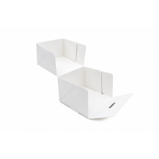 Quick Cake Box 150x150x100 mm – Weiß  (15er-Packung)