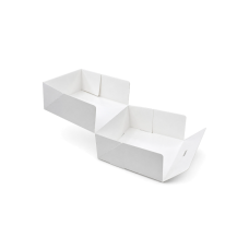 Quick Cake Box 260x260x120 mm – Weiß  (10er-Packung)