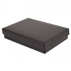 Sober-serie Box und Deckel 159x112x25 mm schwarz (100er Pack)