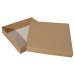 Probe: Sober-serie Box und Deckel 125x125x32 mm naturbraun 