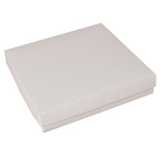 Sober-serie Box und Deckel 125x125x32 mm weiß (100er Pack)