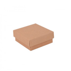 Sober-serie Box und Deckel 78x82x32 mm naturbraunen (100er Pack)