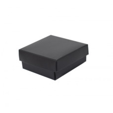 Sober-serie Box und Deckel 78x82x32 mm schwarz (100er Pack)