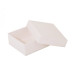 Sober-serie Box und Deckel 78x82x32 mm weiß (100er Pack)