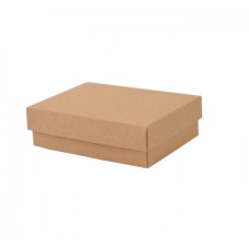 Sober-serie Box und Deckel 112x82x32 mm naturbraun (100er Pack)