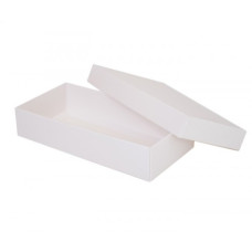 Sober-serie Box und Deckel 159x78x32 mm weiß (100er Pack)