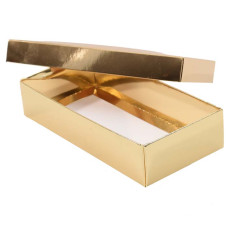 Sober-serie Box und Deckel 159x78x32 mm gold (100er Pack)