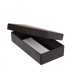Sober-serie Box und Deckel 159x78x25 mm schwarz (100er Pack)