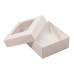 Sober-serie Box und Sichtfensterdeckel 78x82x25 mm weiß (100er Pack)