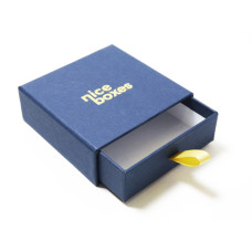 Drawer Box 71x71x28 mm Navy Blau