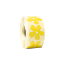 Blume Gelb 42x42 mm (1000er-Pack)