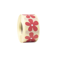 Blume Rot 42x42 mm (1000er-Pack)