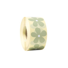 Blumen Oliv 42x42 mm (1000er-Pack)