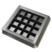 Einlage mit Rahmen 160x160x19 mm schwarz (100er-Pack)