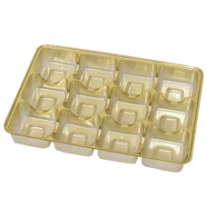 Einlage 159x112x20 mm 12 pr gold (100er Pack)