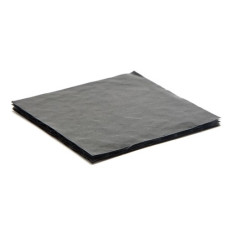 Einlagekissen 112x82x3 mm 6 Pralinen  schwarz (100er Pack)