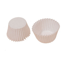 Pergaminkapseln 25x19 mm  Weiß (1000er pack)
