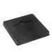 Geschenkkartenbox Brilliance 125x125x30 mm schwarz