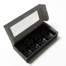QuickBox 159x78x30 mm schwarz (250er Pack)