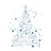 Adventskalender Weihnachtsbaum 365x260x35 mm (25er Pack)