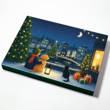  Neues Design 2026 – Adventskalender „Weihnachtsträume“ 365 x 260 x 35 mm (25er-Packung)