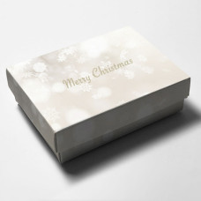 Box mit Deckel Weihnachten 3 112x82x32 mm (100er Pack)