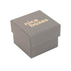 Brilliance-serie Box und Deckel 50x50x40 mm Grau