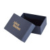 Brilliance-serie Box und Deckel 76x50x29 mm Navy Blau