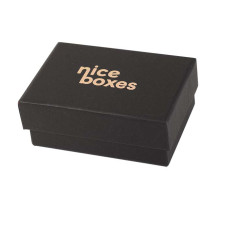 Brilliance-serie Box und Deckel 76x50x29 mm Schwarz