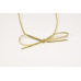 Elastische Schlaufe Schleifen 16" Gold (50er pack)