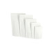 Doypack Standup Zip-Beutel Weiß 110x65x185 mm 100er-Pack